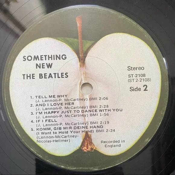 The Beatles Something New Vinyl Record - Picture 7 of 7